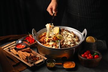 清香柠檬鸡+芝士肥牛