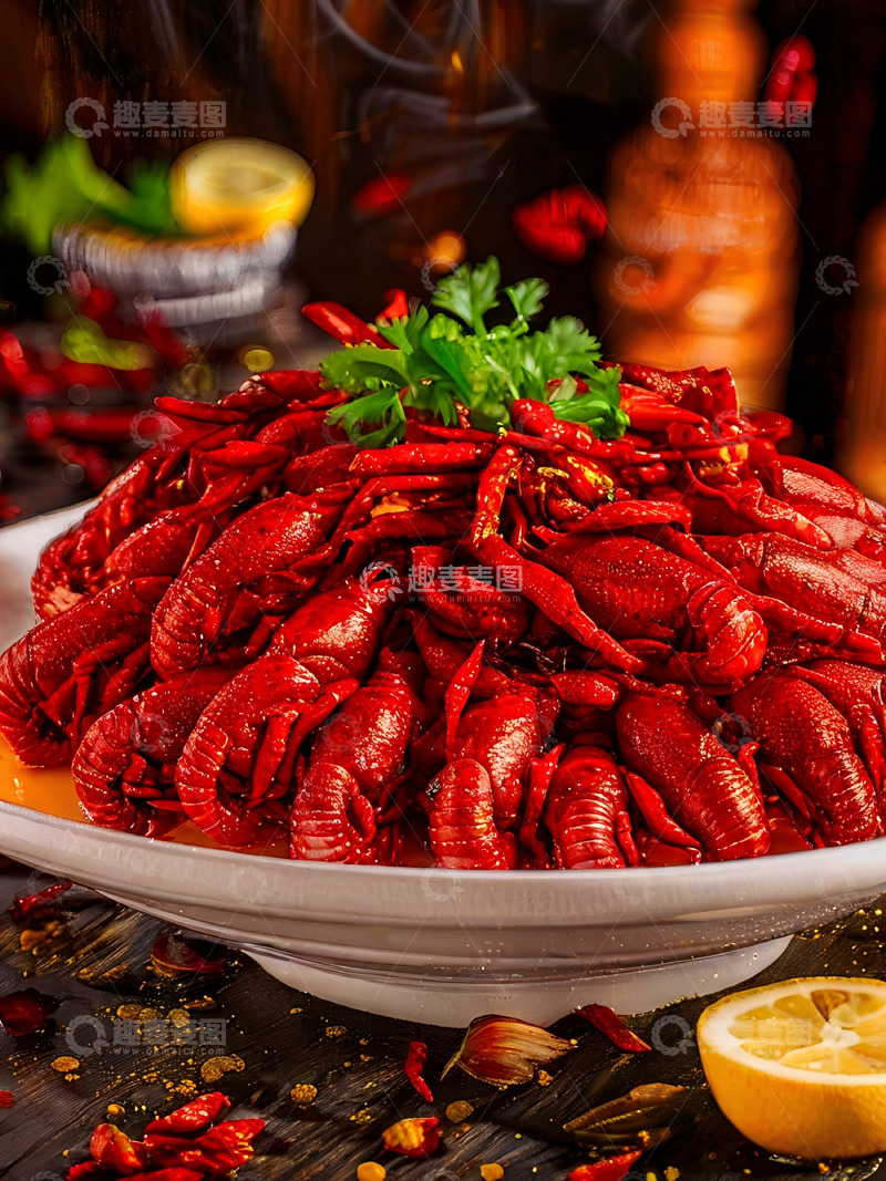高清大图下载【趣麦麦图】小龙虾创意图片35
