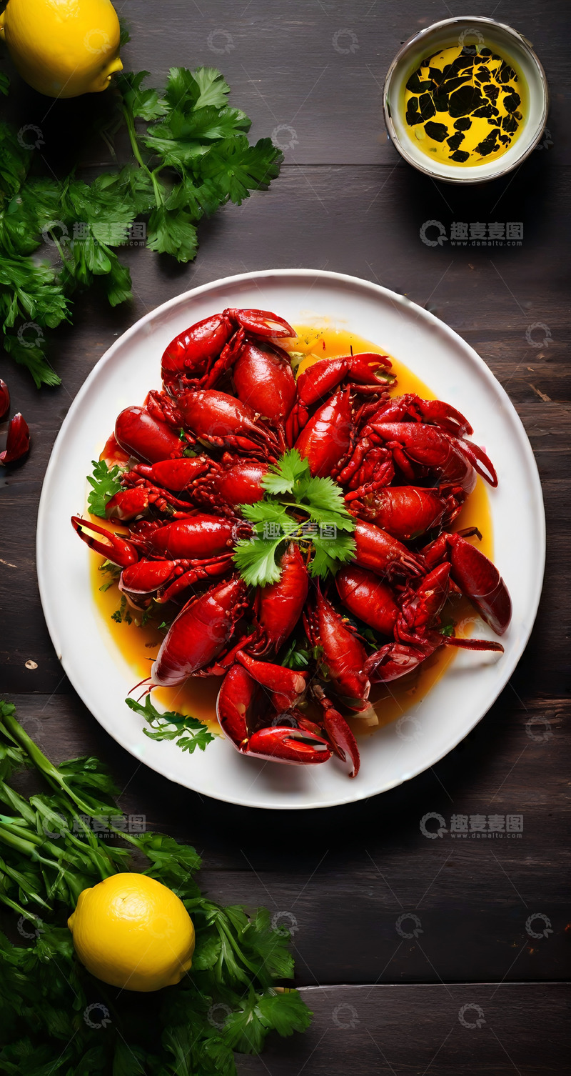 高清大图下载【趣麦麦图】龙虾创意图片1