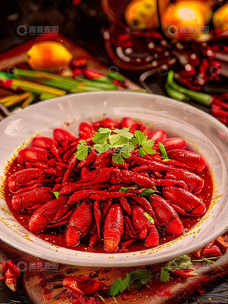 高清大图下载【趣麦麦图】小龙虾创意图片43