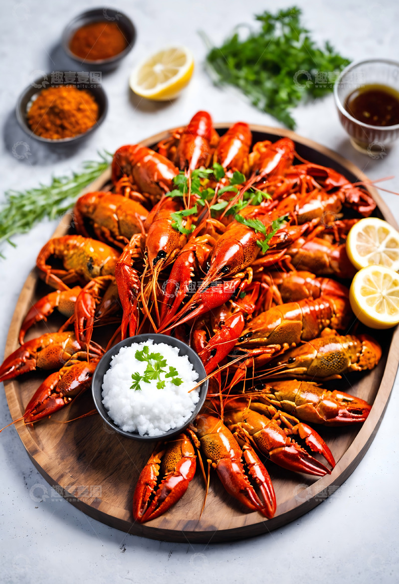 高清大图下载【趣麦麦图】小龙虾创意图片60