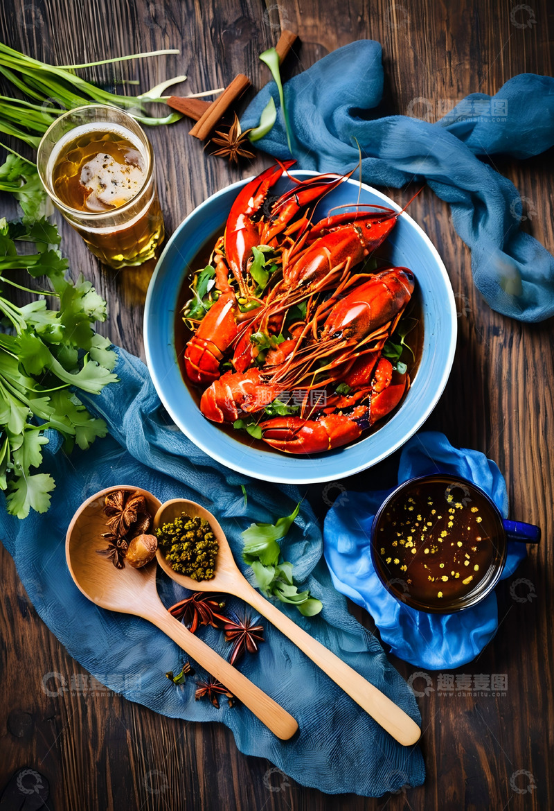 高清大图下载【趣麦麦图】小龙虾创意图片36
