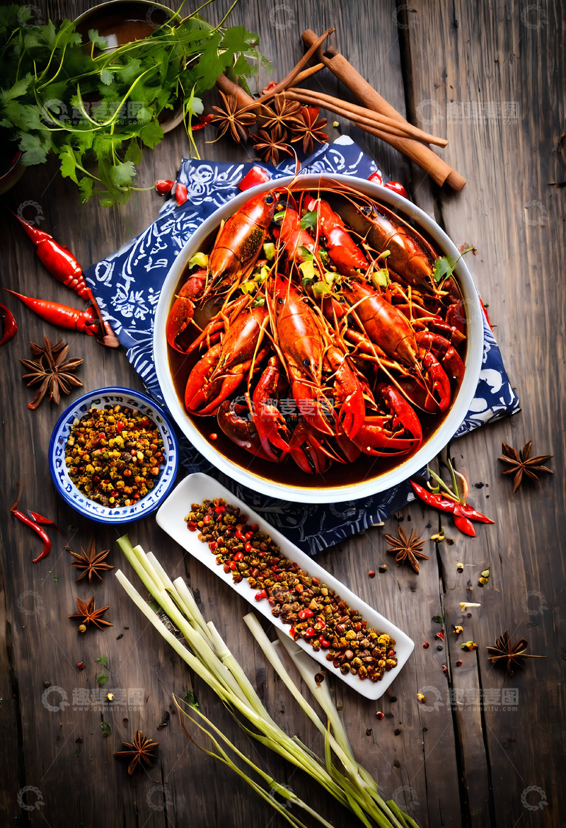高清大图下载【趣麦麦图】小龙虾创意图片42