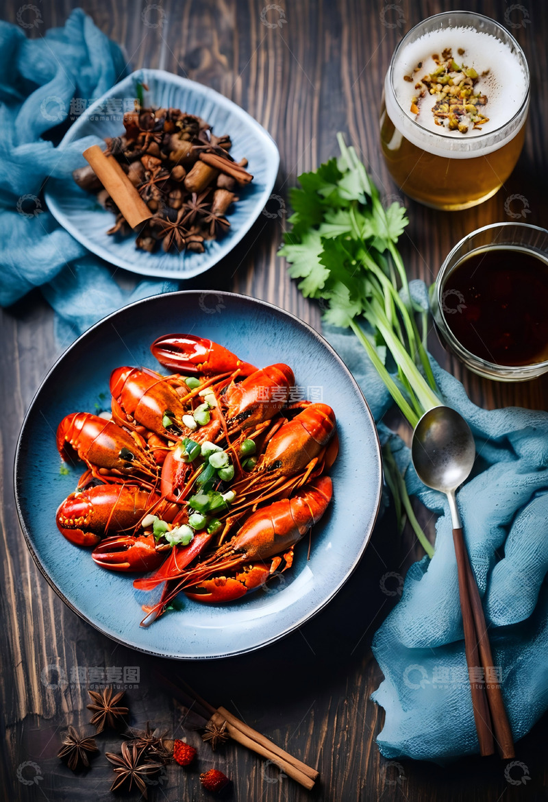 高清大图下载【趣麦麦图】小龙虾创意图片40