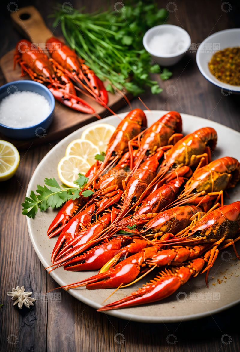 高清大图下载【趣麦麦图】小龙虾创意图片39