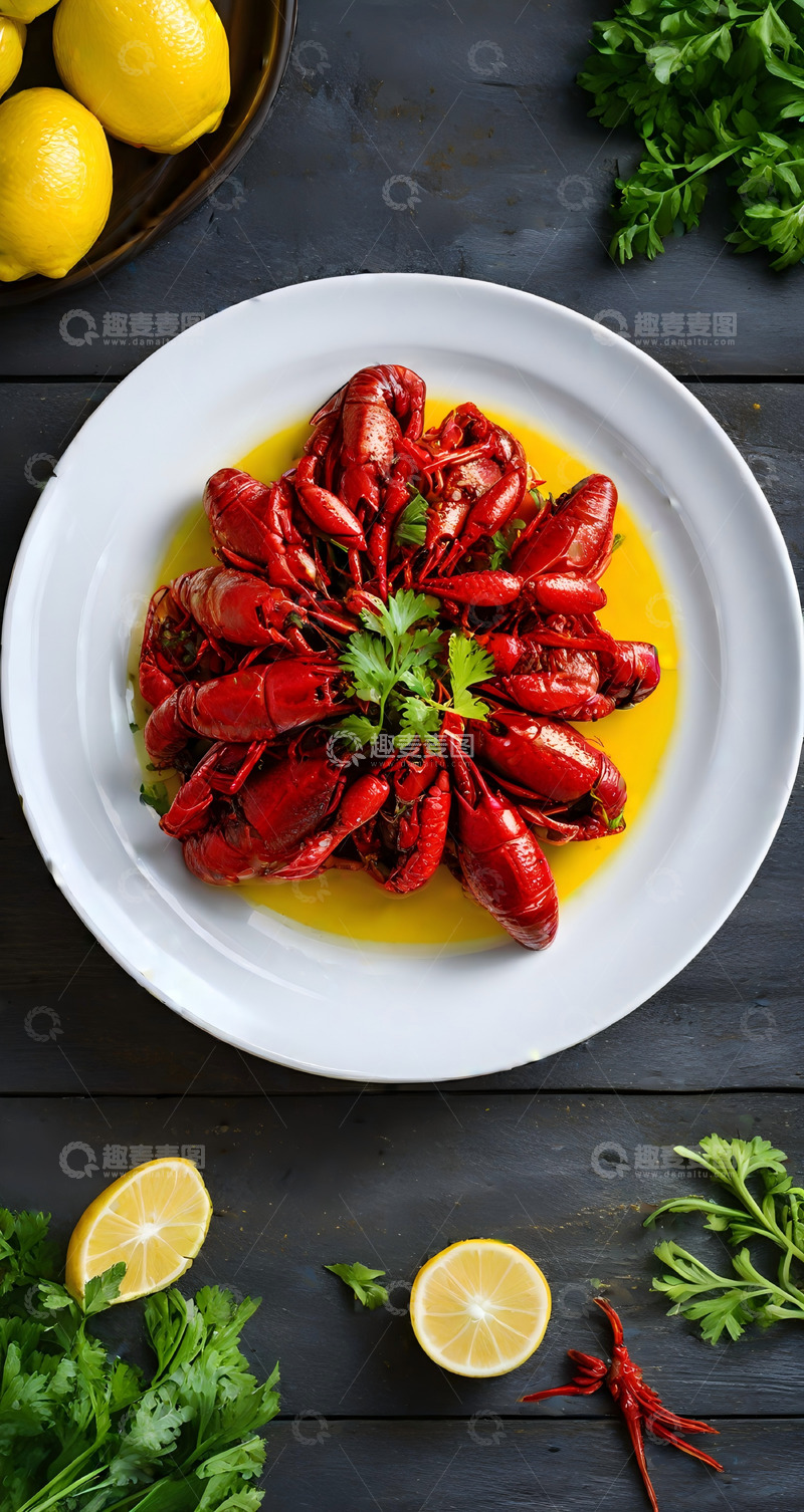 高清大图下载【趣麦麦图】小龙虾创意图片17