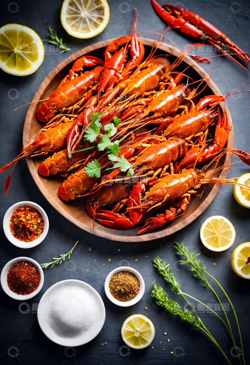 高清大图下载【趣麦麦图】小龙虾创意图片20