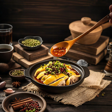 中式美食麻椒鸡