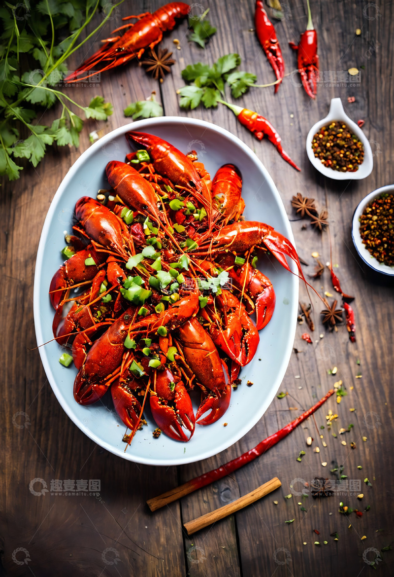 高清大图下载【趣麦麦图】小龙虾创意图片30