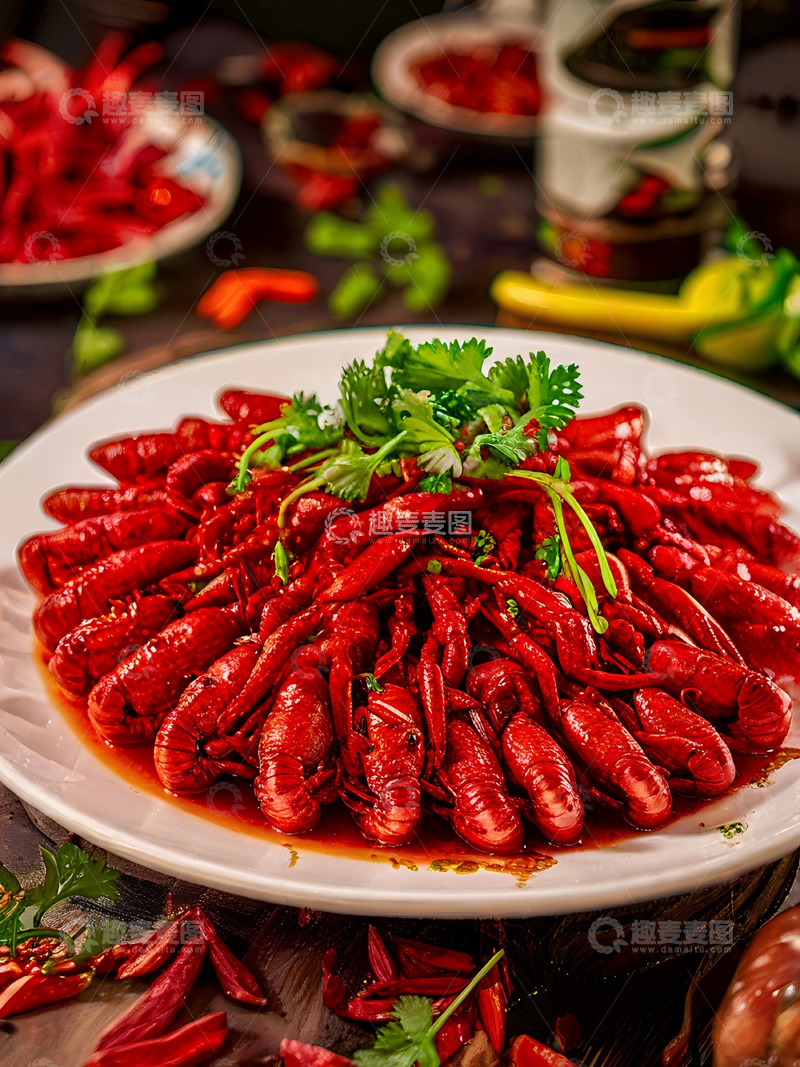 高清大图下载【趣麦麦图】小龙虾创意图片29