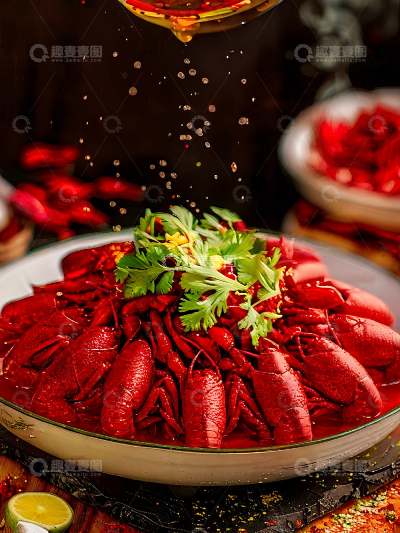 高清大图下载【趣麦麦图】小龙虾创意图片27