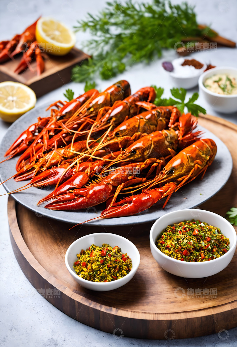高清大图下载【趣麦麦图】小龙虾创意图片68