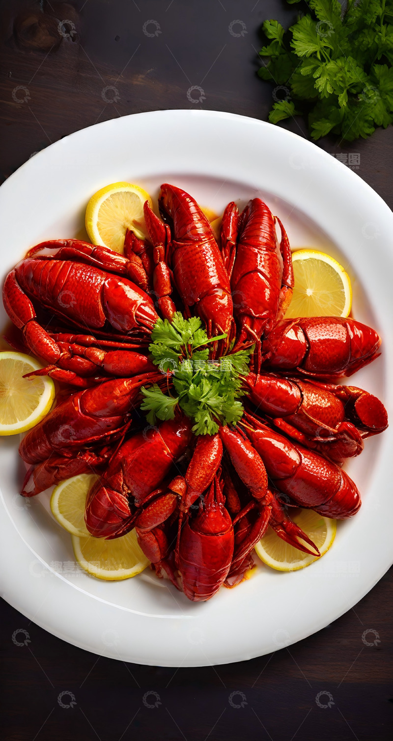 高清大图下载【趣麦麦图】小龙虾创意图片66