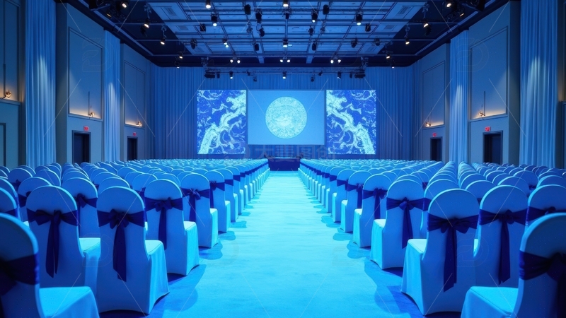 高清大图下载【趣麦麦图】大型会议或活动礼堂