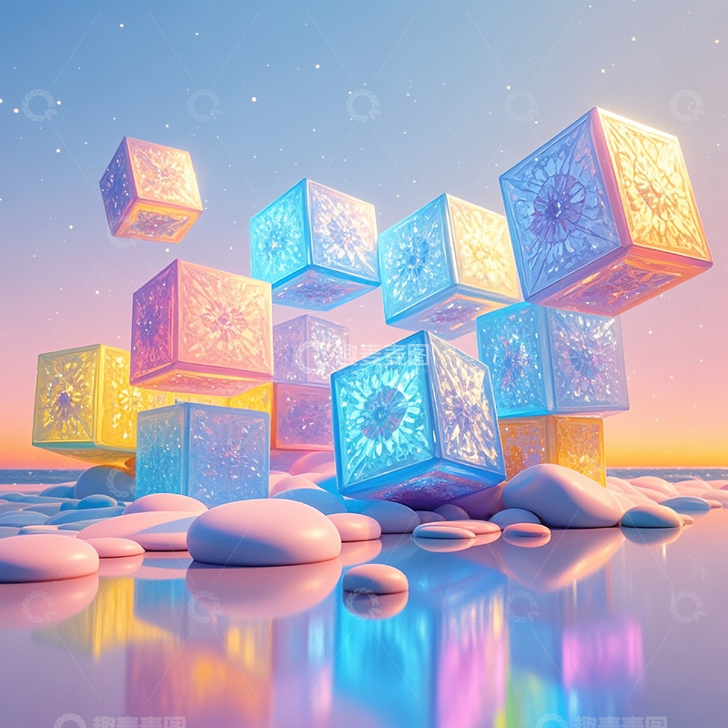 高清大图下载【趣麦麦图】色彩壁纸背景素材