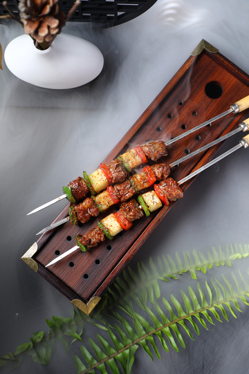 黑椒果蔬牛肉烤串3