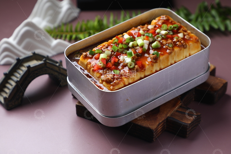 高清大图下载【趣麦麦图】平桥肉末豆腐