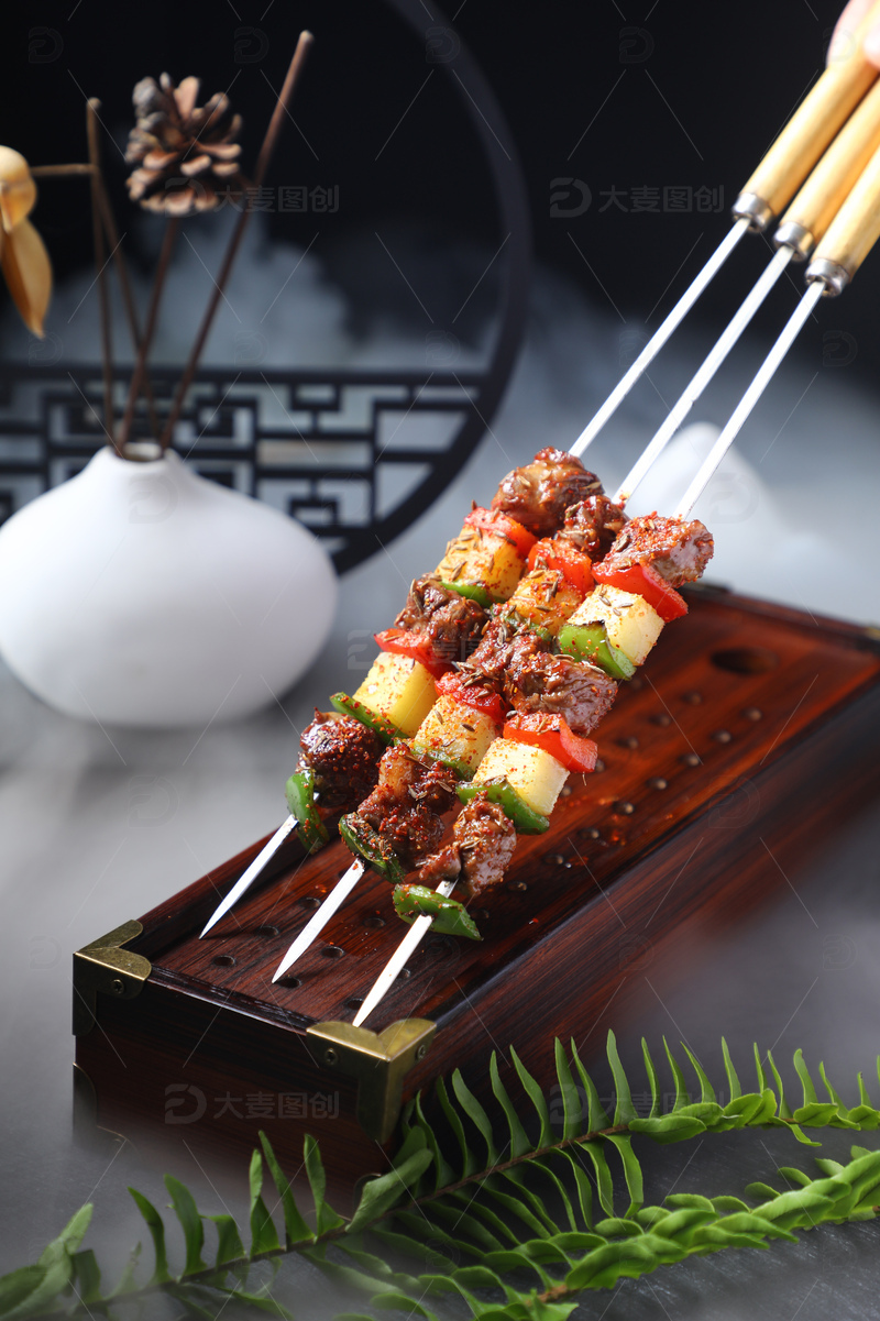 黑椒果蔬牛肉烤串4