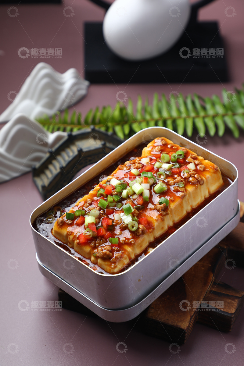 高清大图下载【趣麦麦图】平桥肉末豆腐1