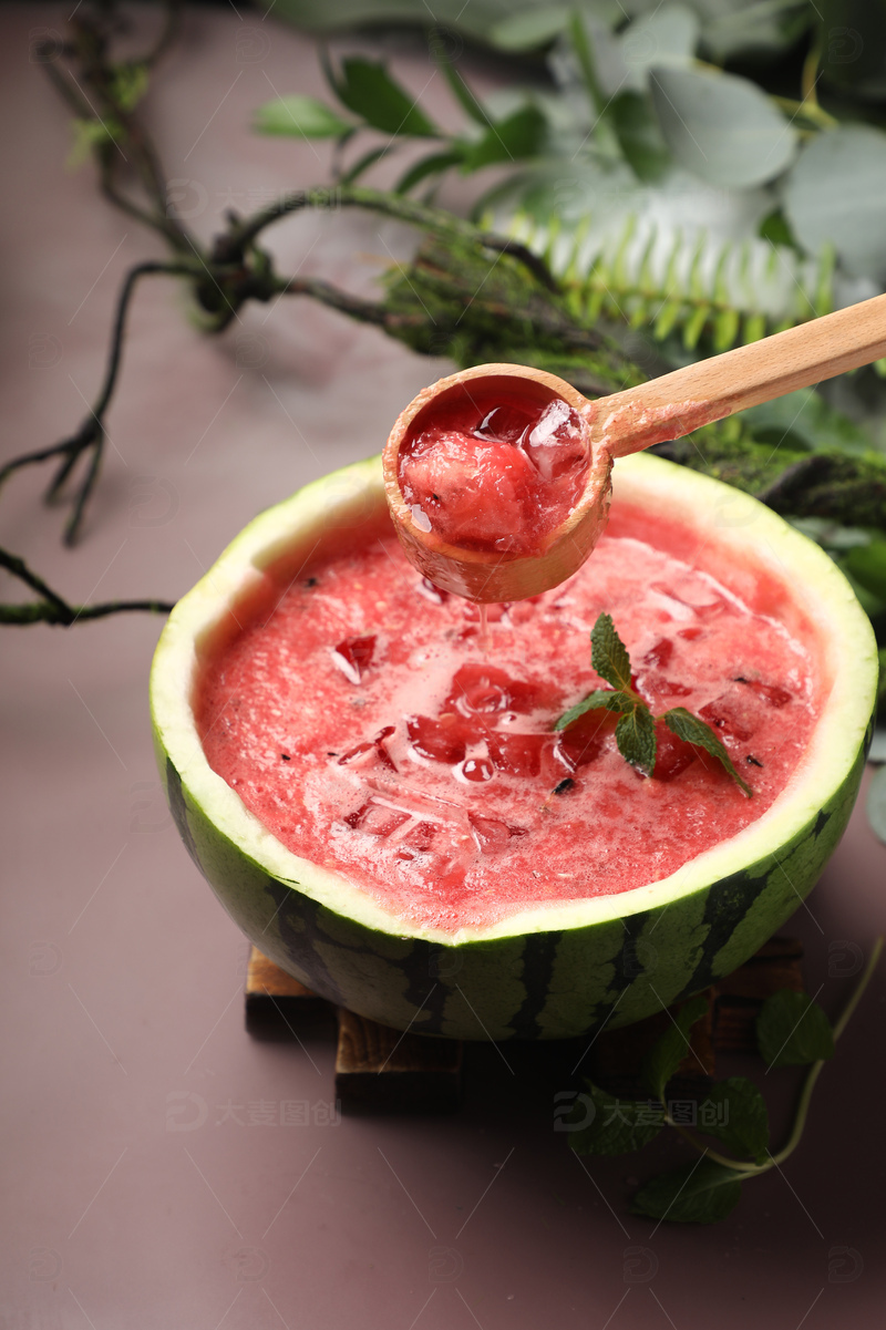 高清大图下载【趣麦麦图】西瓜网红水果啤酒4