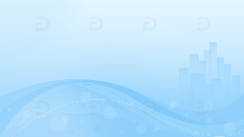 源文件下载【趣麦麦图】城市科技渐变蓝色背景