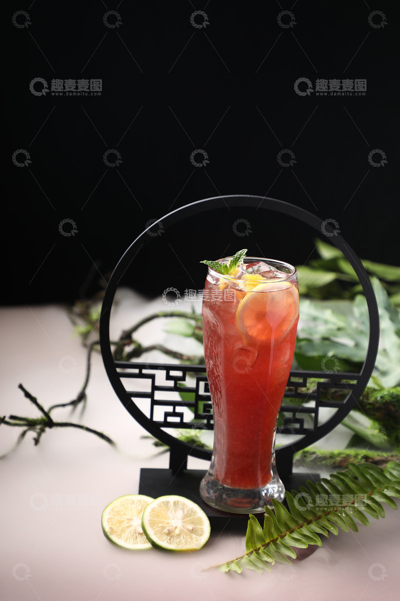 高清大图下载【趣麦麦图】鲜果树莓果汁4