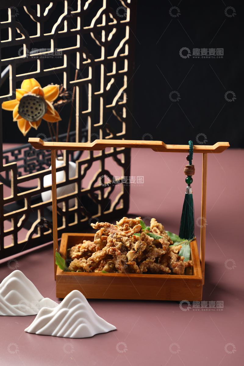高清大图下载【趣麦麦图】香酥大酥肉小吃2