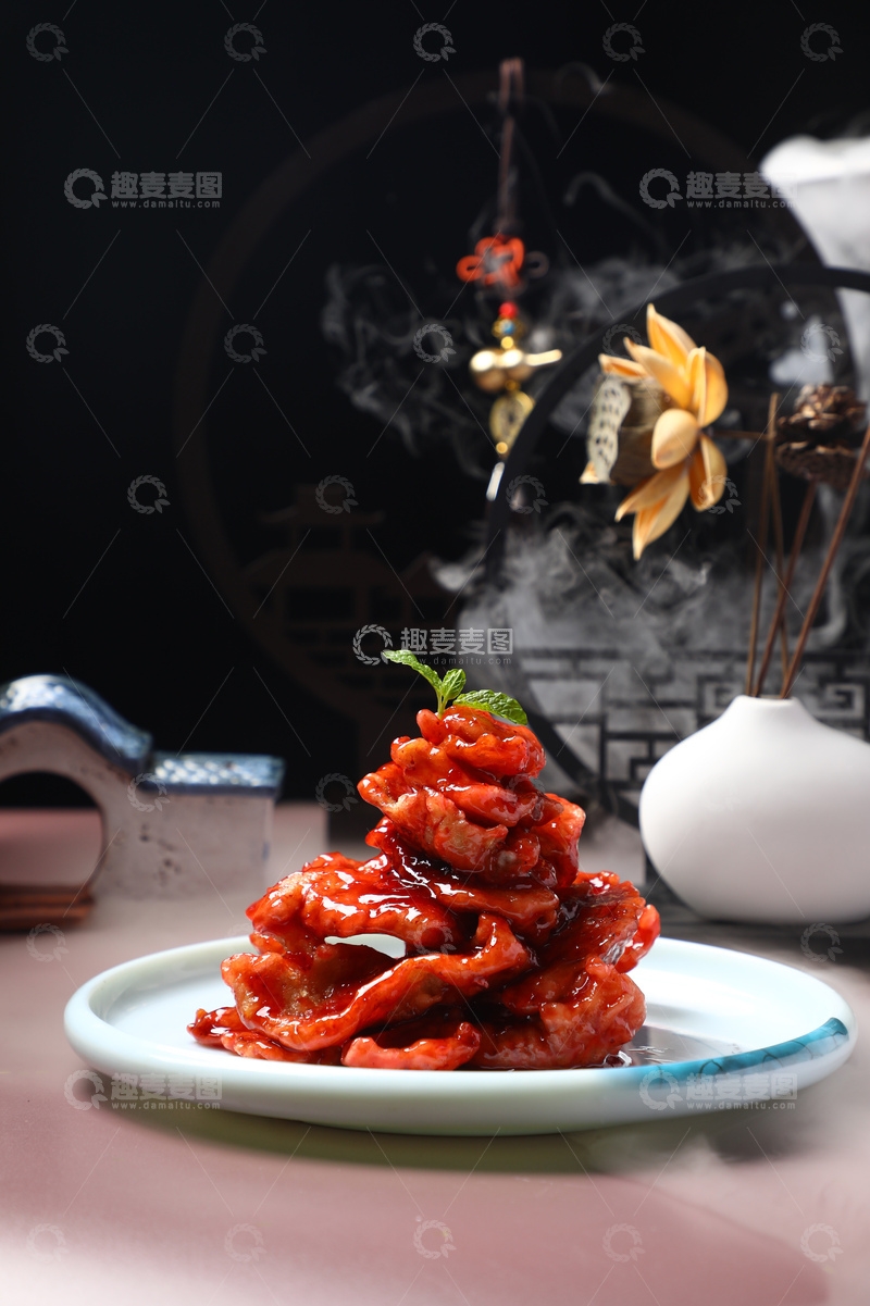 高清大图下载【趣麦麦图】草莓味锅包肉2