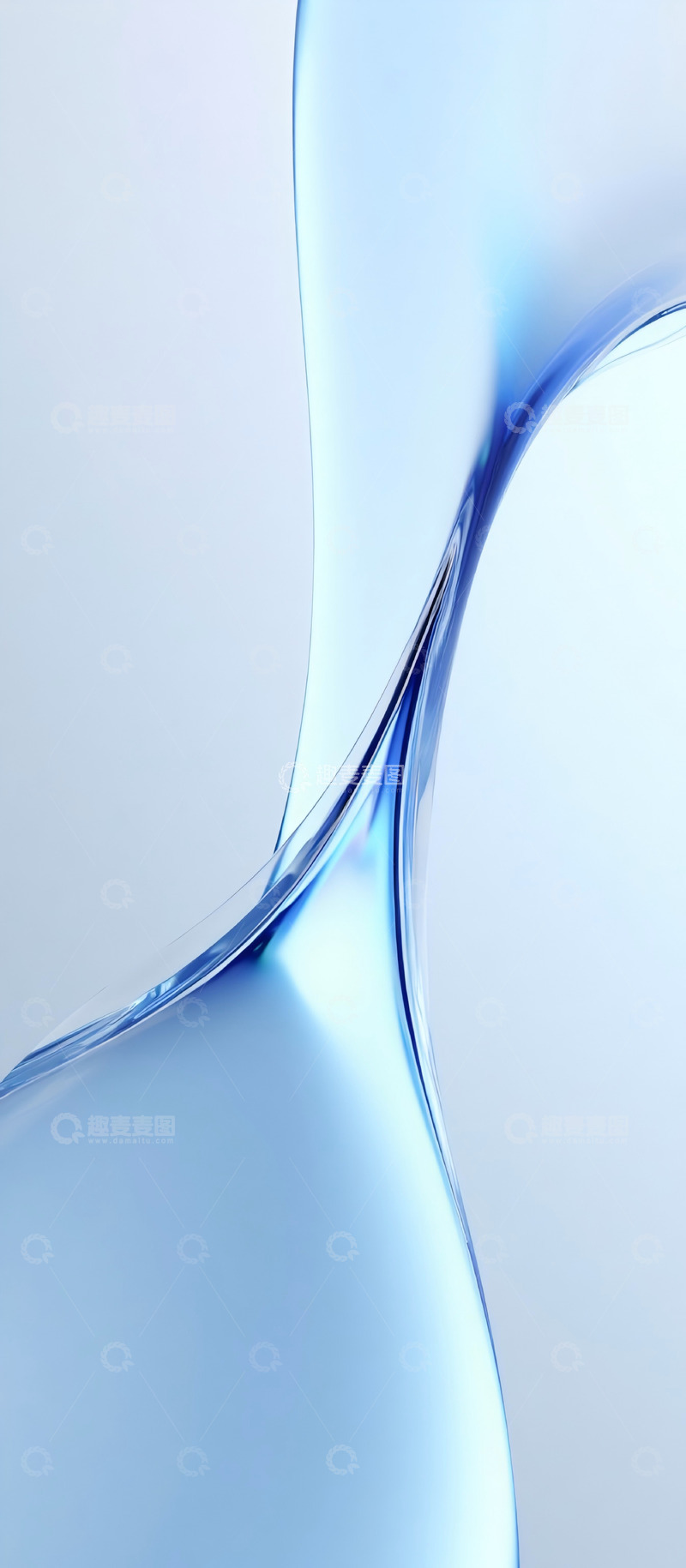 高清大图下载【趣麦麦图】科技光感曲线142