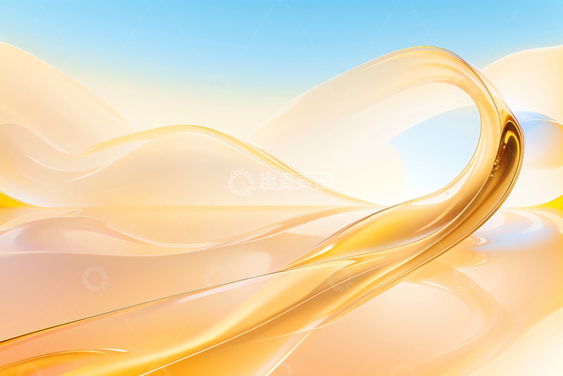 高清大图下载【趣麦麦图】科技光感曲线175