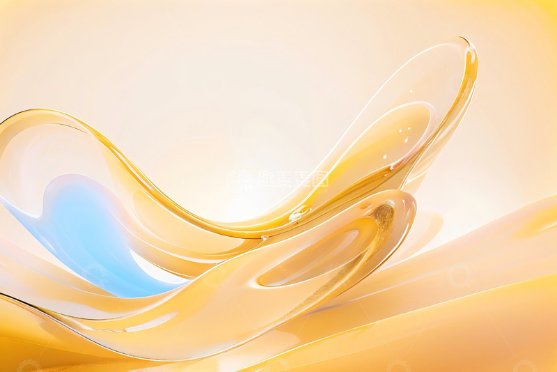 高清大图下载【趣麦麦图】科技光感曲线163