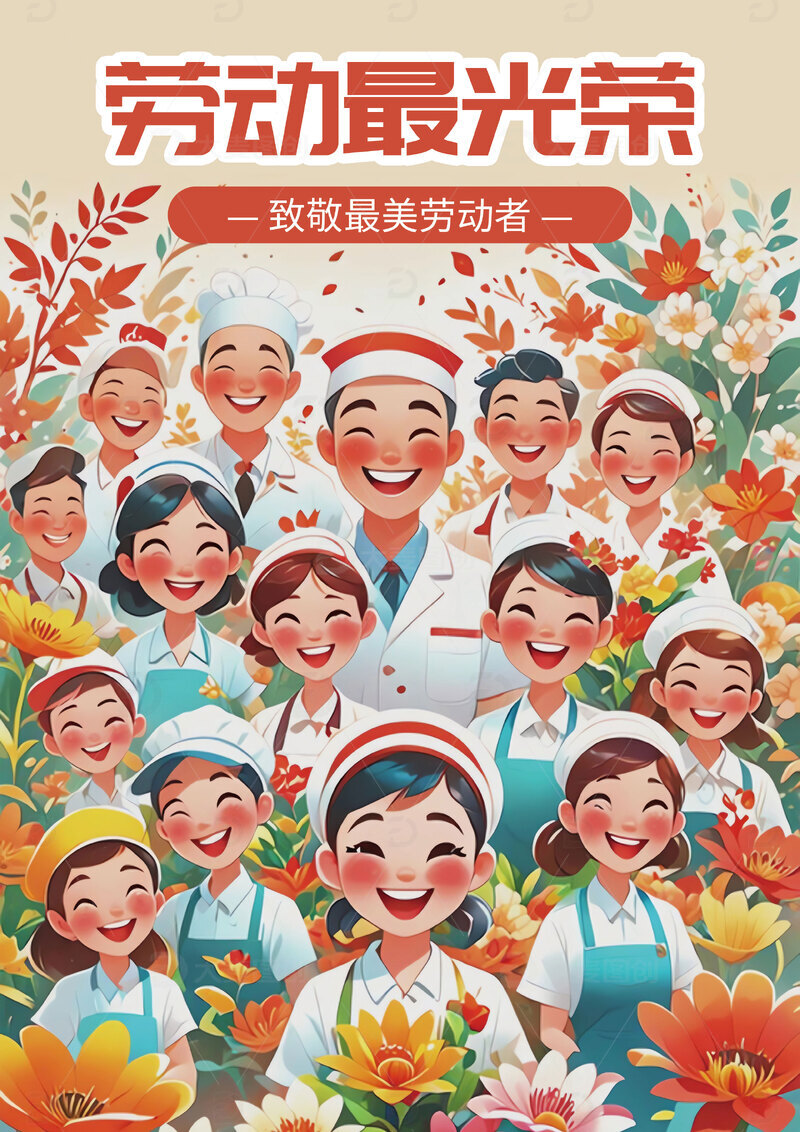 五一劳动节海报1