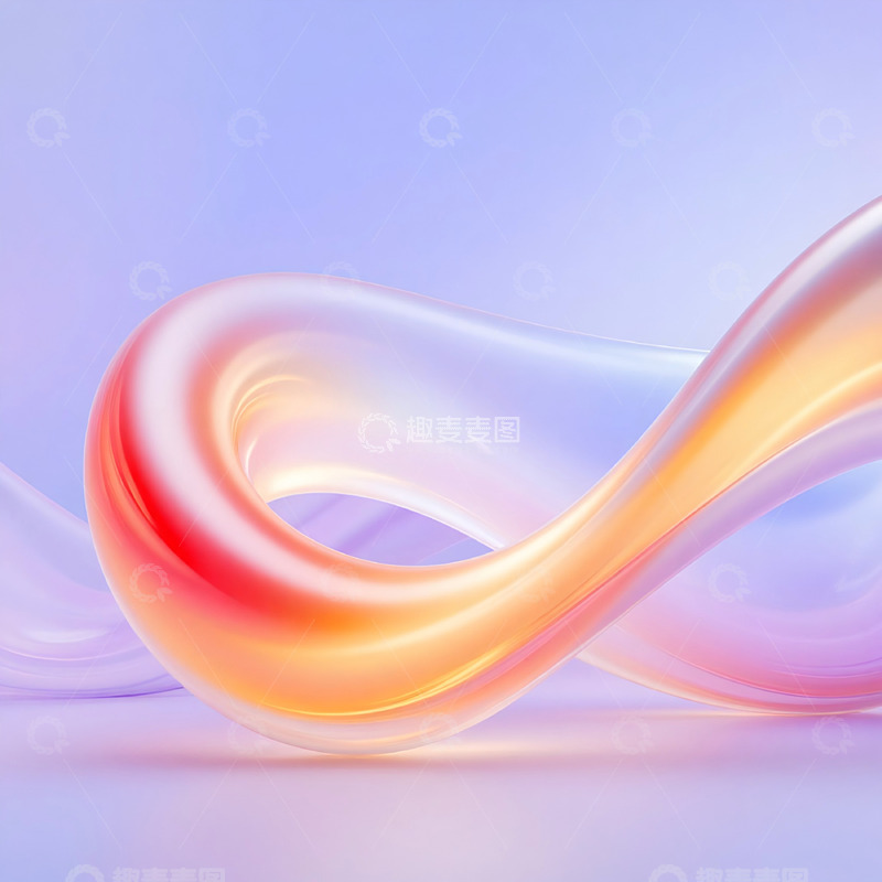 高清大图下载【趣麦麦图】科技光感曲线69