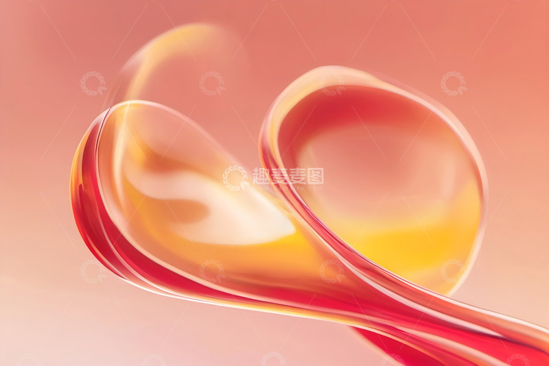 高清大图下载【趣麦麦图】科技光感曲线70