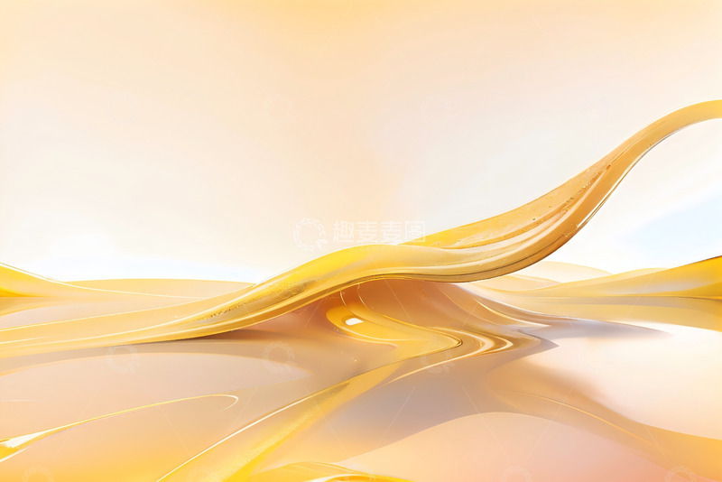 高清大图下载【趣麦麦图】科技光感曲线10