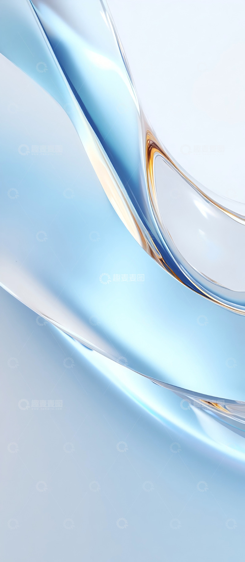 高清大图下载【趣麦麦图】科技光感曲线45