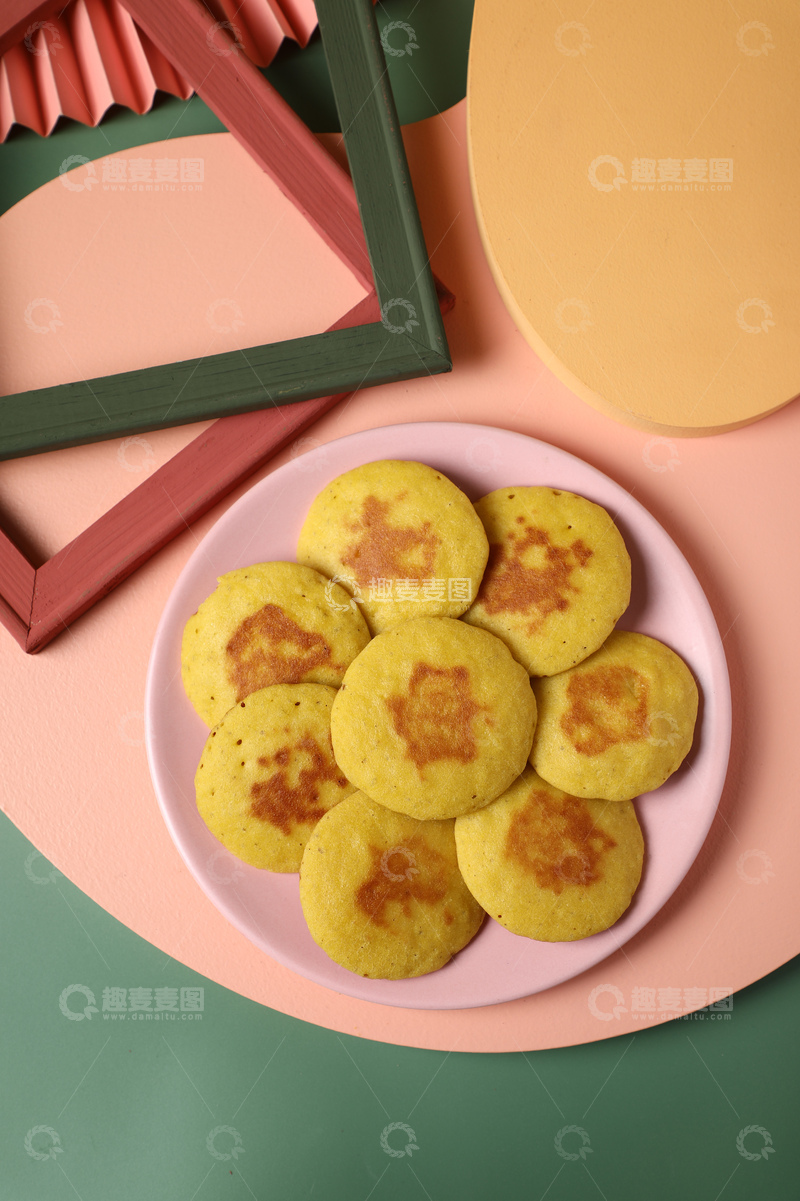 高清大图下载【趣麦麦图】玉米饼摄影图