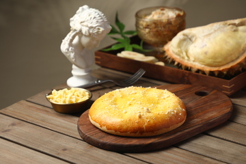 香蕉榴莲芝士饼3