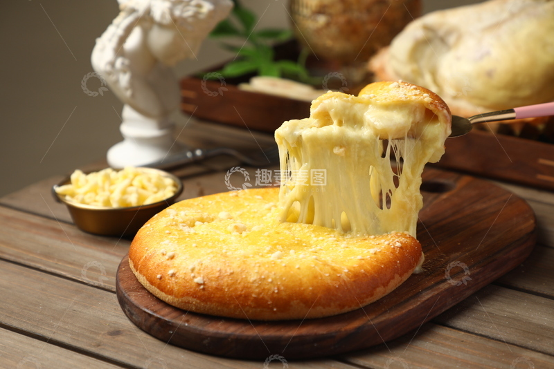 高清大图下载【趣麦麦图】香蕉榴莲芝士饼