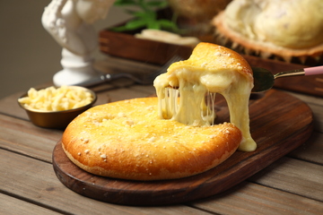 香蕉榴莲芝士饼1