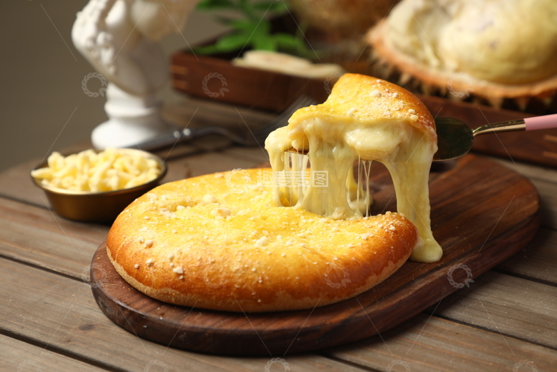 高清大图下载【趣麦麦图】香蕉榴莲芝士饼1