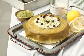 浓郁抹茶千层蛋糕1