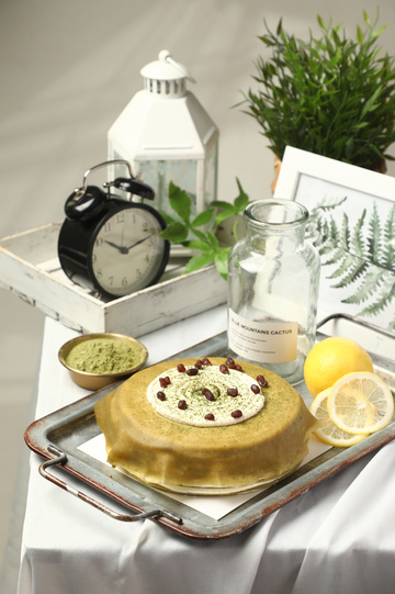 浓郁抹茶千层蛋糕4