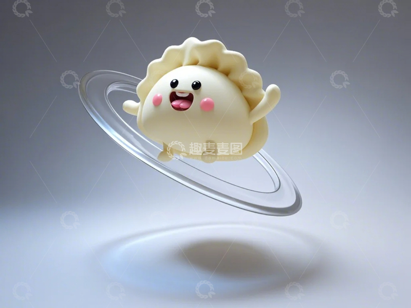 高清大图下载【趣麦麦图】卡通饺子3