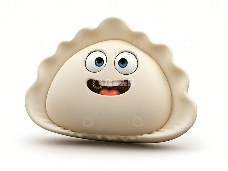 高清大图下载【趣麦麦图】卡通饺子8