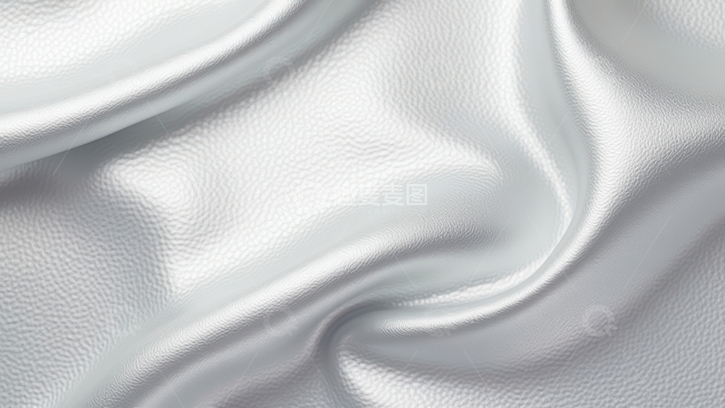 高清大图下载【趣麦麦图】银白色皮革面料纹理