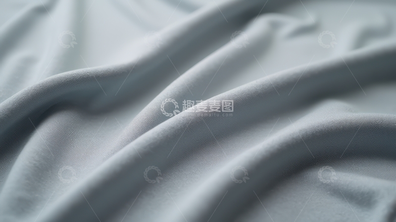 高清大图下载【趣麦麦图】-浅灰色柔软布料纹理
