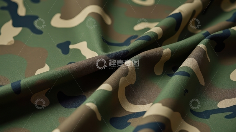 高清大图下载【趣麦麦图】迷彩图案布料纹理1
