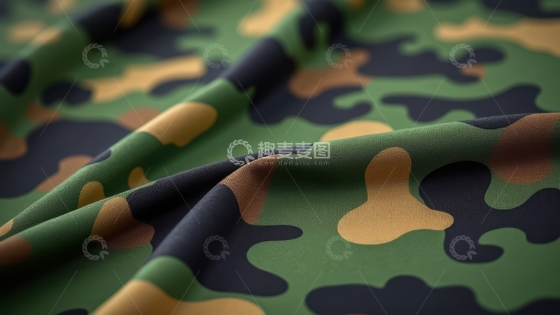 高清大图下载【趣麦麦图】迷彩图案布料纹理