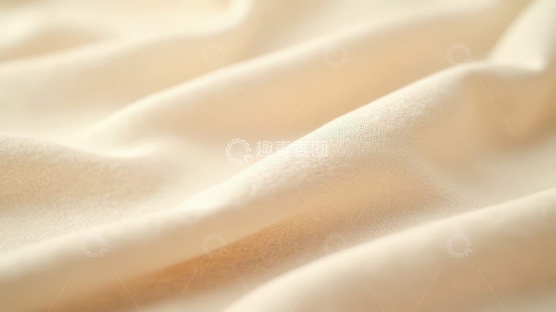 高清大图下载【趣麦麦图】-米白色柔软织物纹理